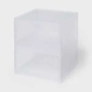 Stackable Large Bin Front Opening Clear - Brightroom