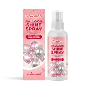 2PCS Dowmoo Balloon Shine Spray Brightens Up The Party Atmosphere With Easy To Apply Gloss Latex Balloon Spray