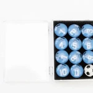 SCOPRO Travel Soccer Coaching Bundle - 16x12 Double Sided Dry Erase Magnetic Board with Carrying Case & 2 Sets of Numbered Magnets