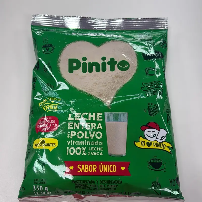 1 Bolsa pinito Leche entera en polvo 350g