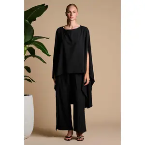 Hydra Sun Poncho | Black