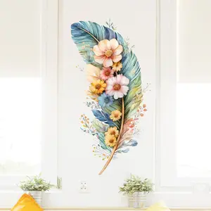 Removable Wall Sticker Decorative Decal for Bedroom Living Room Decoration, Easy Apply & Remove Design, Perfect Gift Idea, Nature