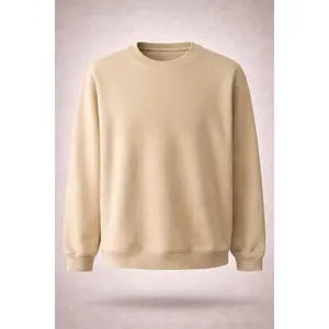 Essential Crewneck – Desert Cream