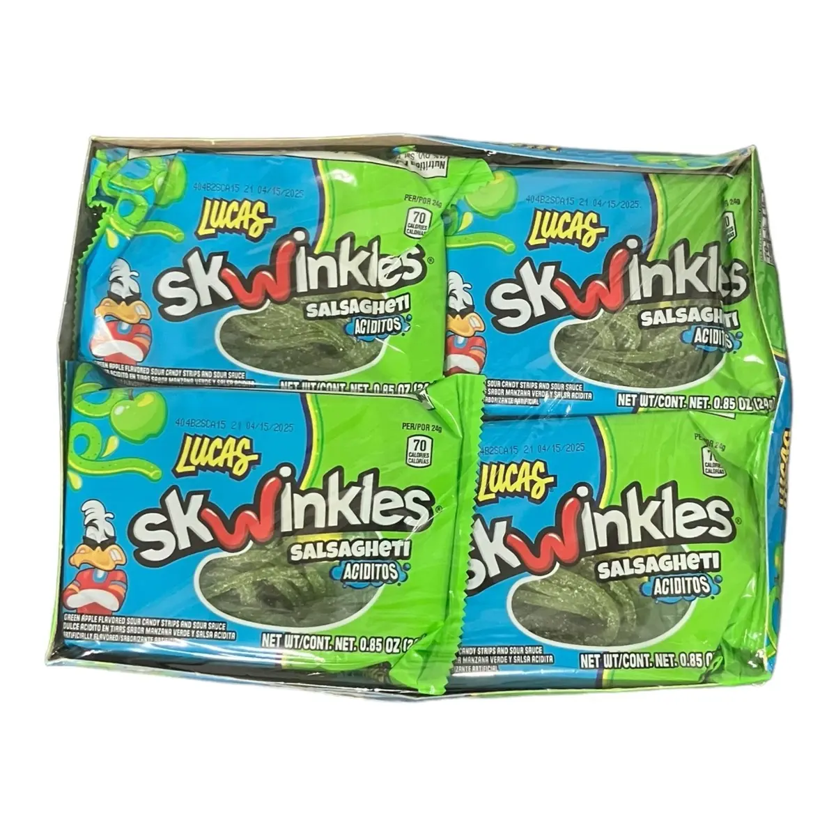Lucas Salsaghetti-Gummy Noodle Candy 12pcs per pack