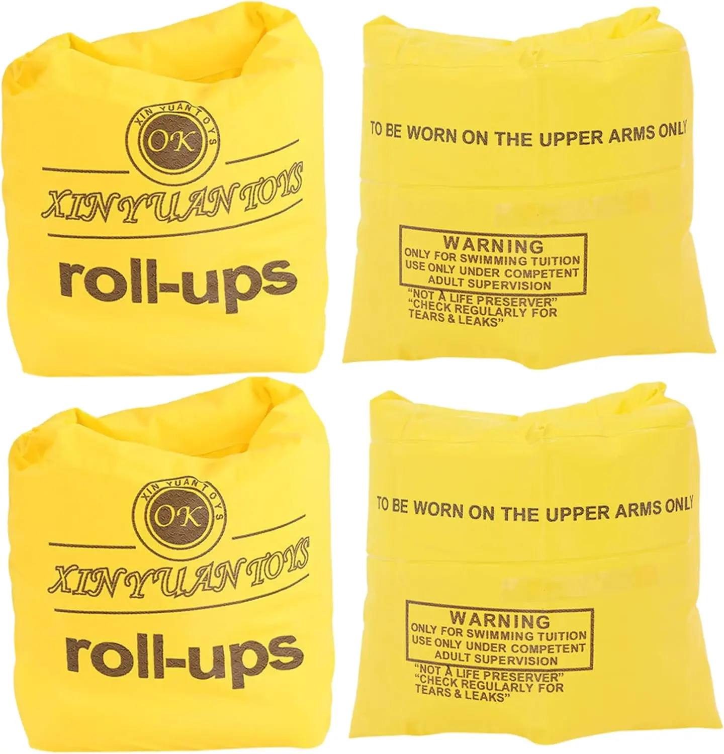 arm floaties for Adults Arm Floaties for Kids, for Adults & Kids, Double Swim, 2 Pairs Comfortable PVC/TPU Bands