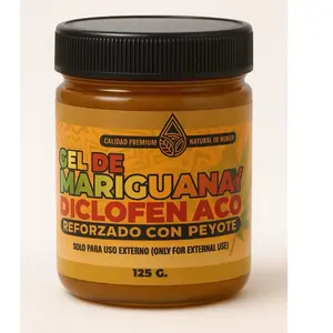 Mariguanol 3 in 1 Gel 125g  Therapy Viral Gel Diclof Reinforced with Peyote for External Use  Healthcare Treatment Therapeutic