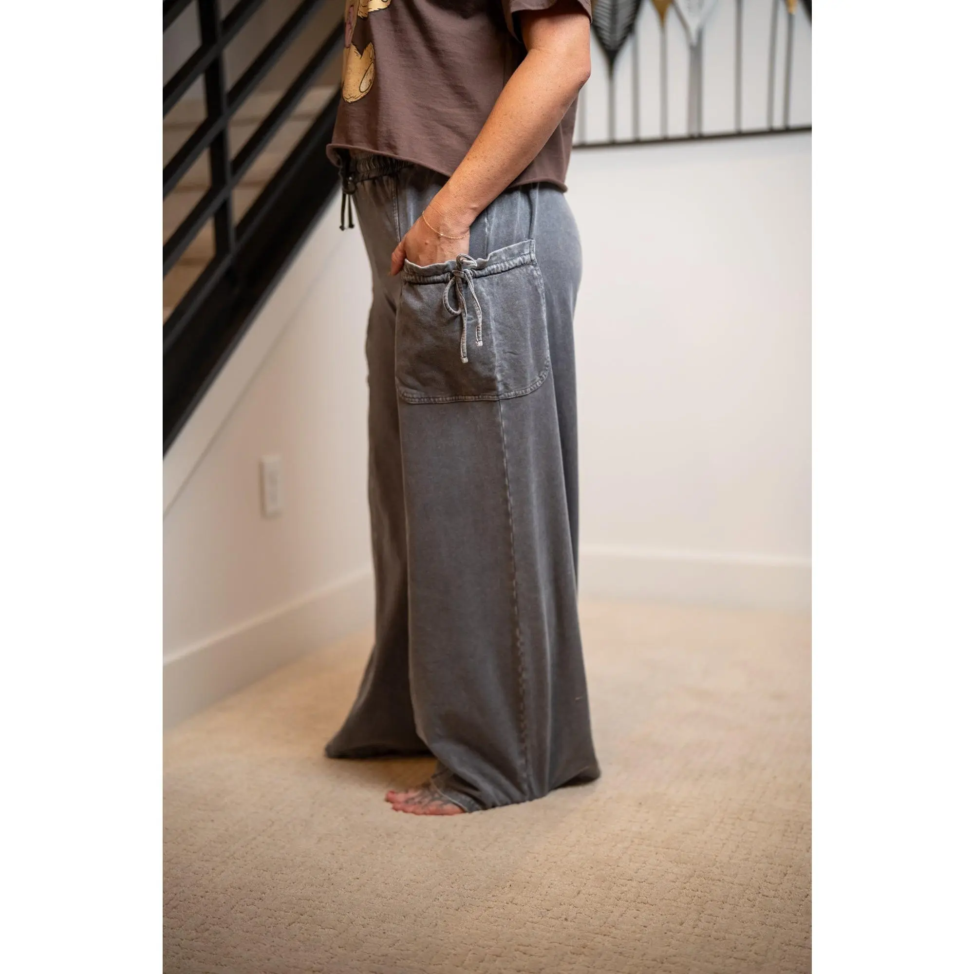Feel Put Together Wide Leg Pants Easel