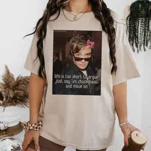 The Chuck Bass Meme Gossip Girl Vintage T-Shirt, Chuck Bass in Gossip Girl Movie Shirt,  Gift For Movies Lovers Casual Clothing Fabric