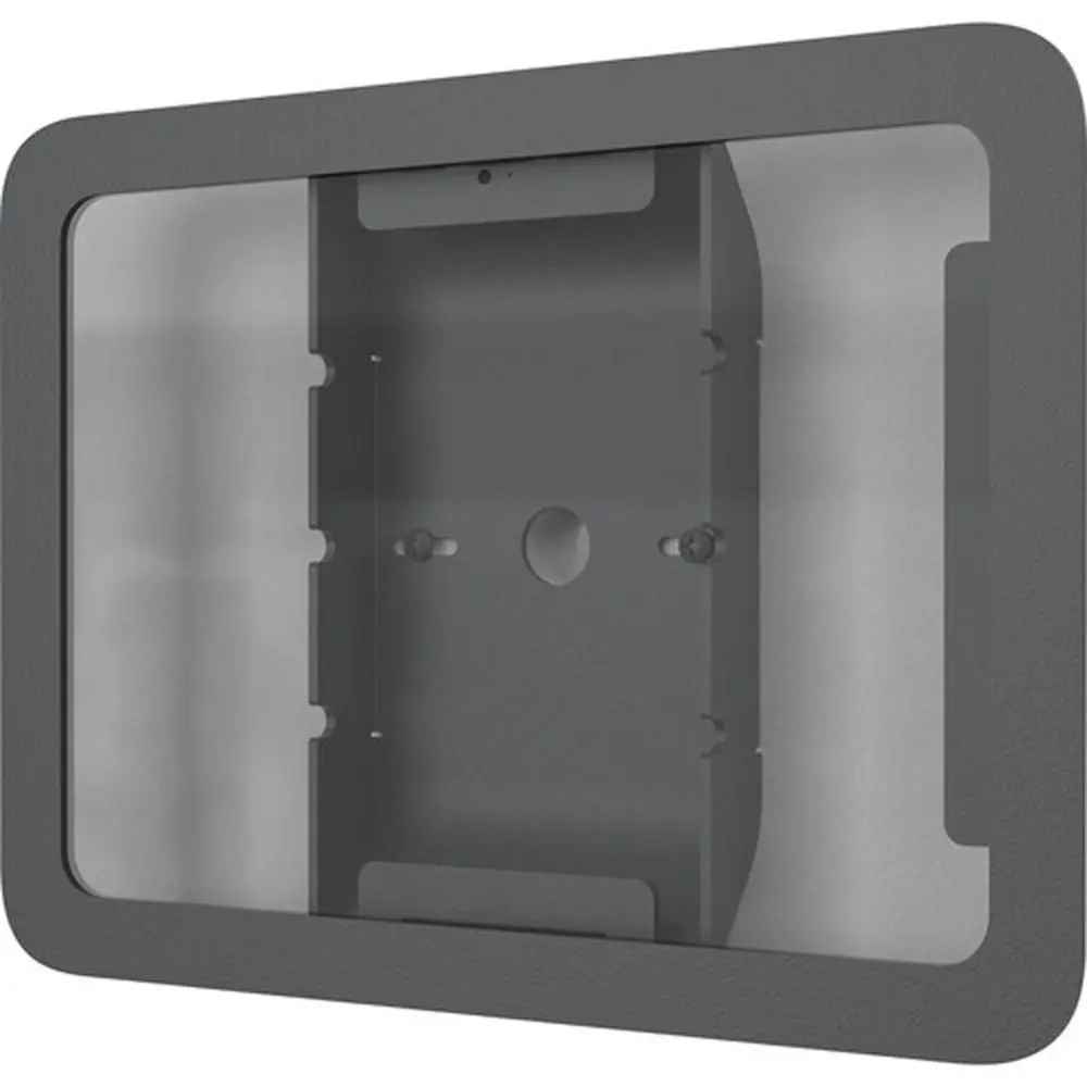 Heckler Steel Onwall Tablet Mount Accessory for iPad 10th-11th Generation, Fastens with Wall Anchors for Any Wall, Leased Office Compatible, Heat Dissipation, Easy Installation, Black & Gray, Accessories