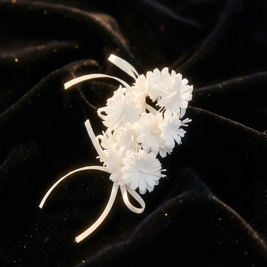 3d printed floral earing
