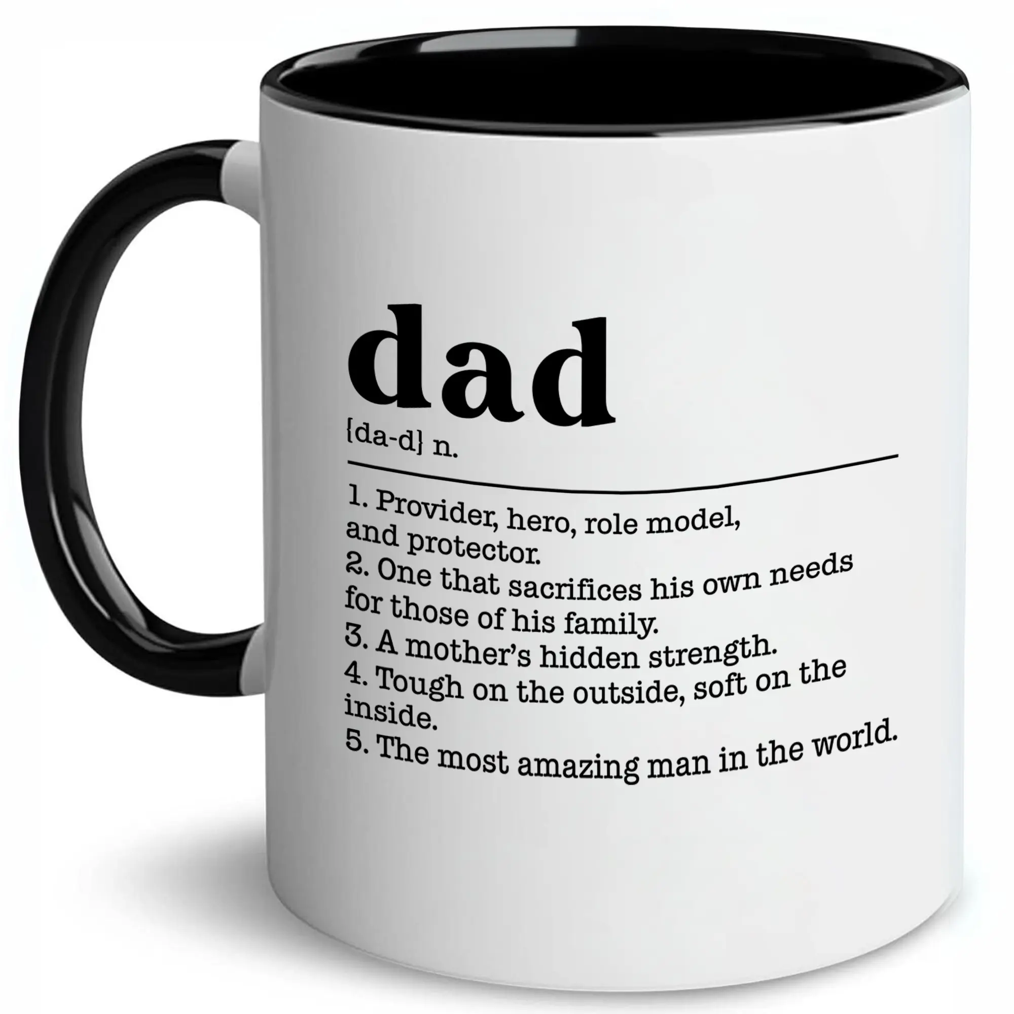 Proud Dad Mug 11Oz, World's Best Dad Mug 15Oz, Dad Coffee Mugs, Gift Cup For Daddy, Christmas Gifts For Daddy, Birthday Gifts For Him