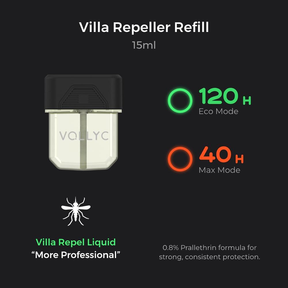 VILLA REPELLER - FLEXTAIL X VOLLYC Smart Heat Mosquito Repellent With Stronger Protection