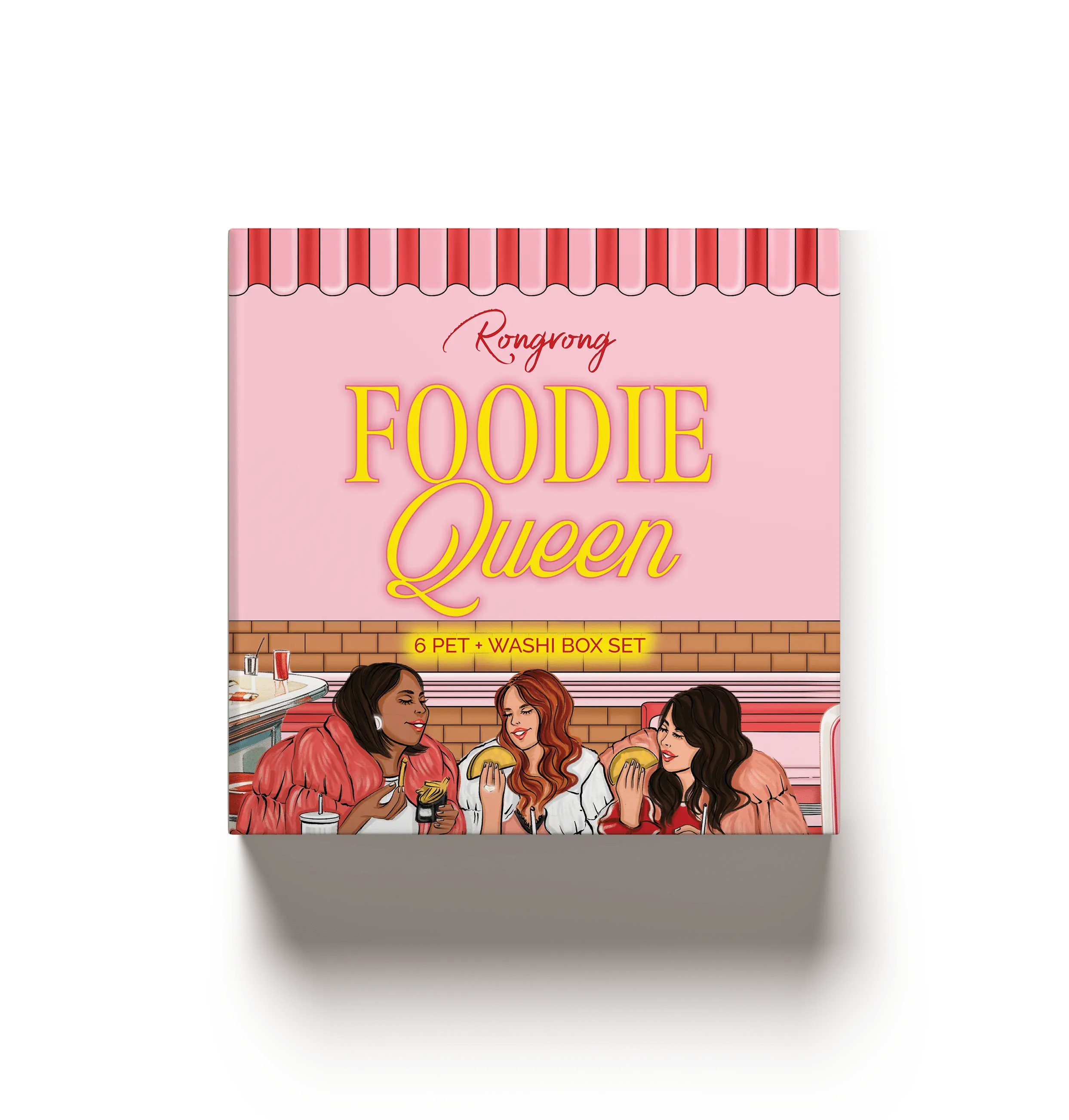 Foodie Queen PET Tape & Washi Tape Box Set