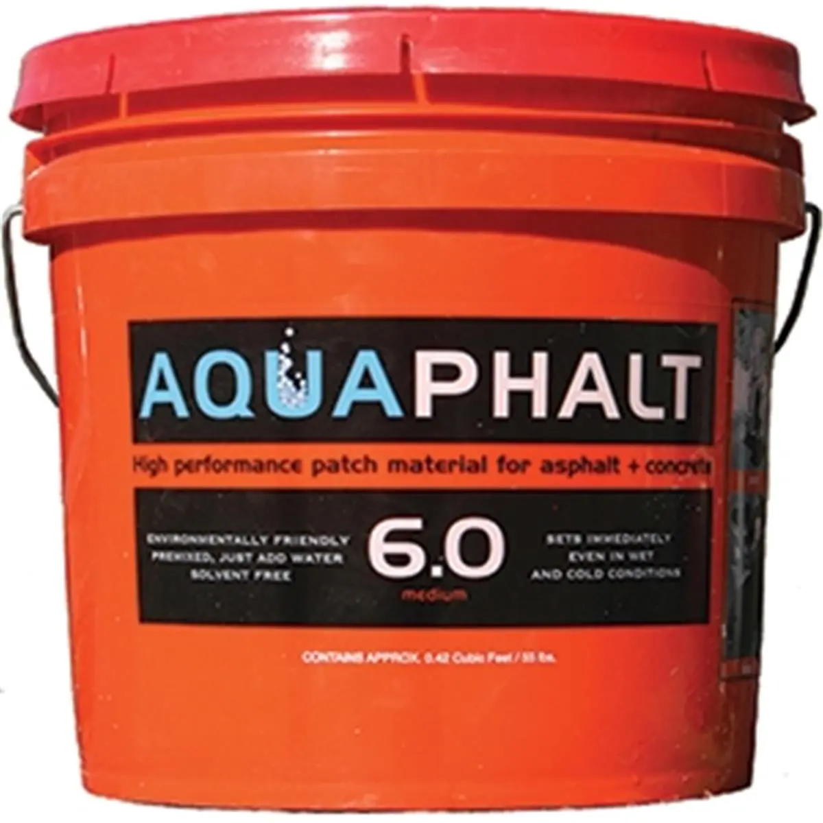 Aquaphalt 6 Permanent Black Asphalt Repair, 3.5G Quick Road Repair Solution for Automotive & Motorcycle Car Maintenance, Quick Road Repairs, Road Repairs