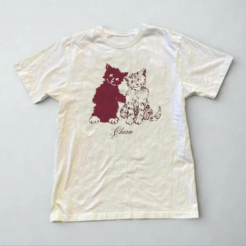 Collection Cocteau Y2K Clairo Charm Baby Tee,Graphic Music Tee,unisex
