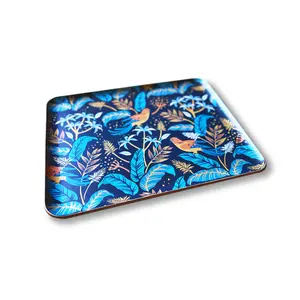 WOODEN life Large Rectangular Tray