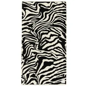 Slowtide Skatie Zebra Towel in Black