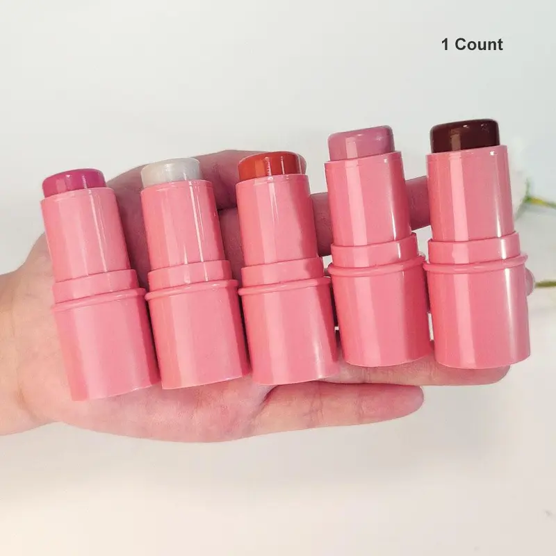 Long Lasting Blush Stick, Natural Look Radiant Blush for Daily Makeup, Lightweight Blush, Soft Color Shadow, Suitable for All Skins, Beauty Cosmetics, Cosmetics Products
