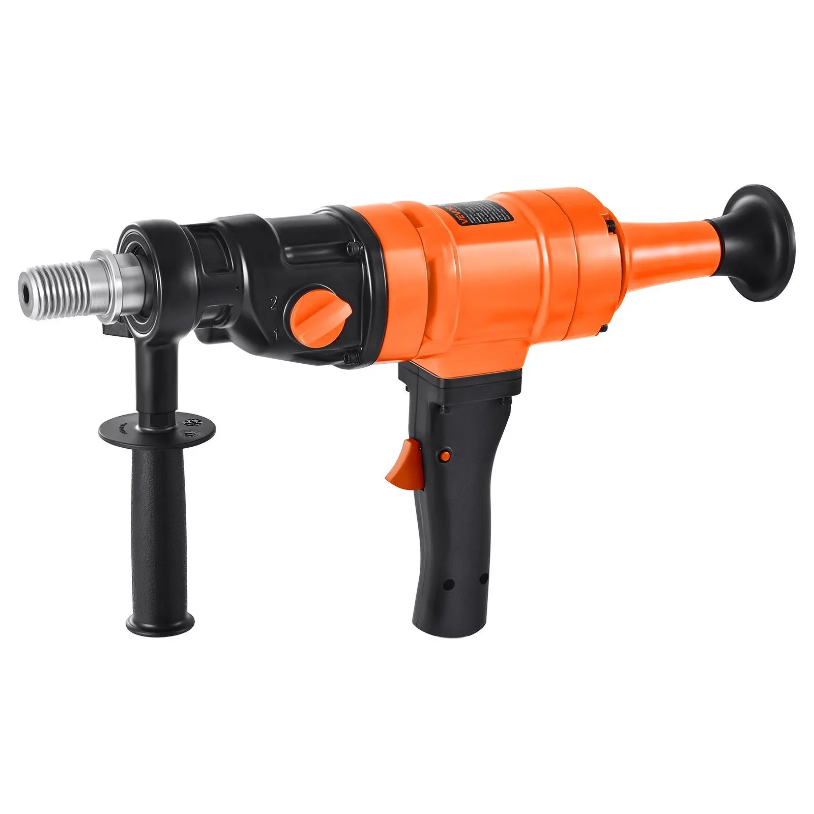 VEVOR Diamond Core Drill Machine Handheld Concrete Core Drill Rig 8 in Dia 1800W