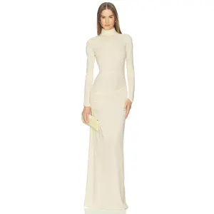 SEROYA Oona Dress in Pastel Yellow