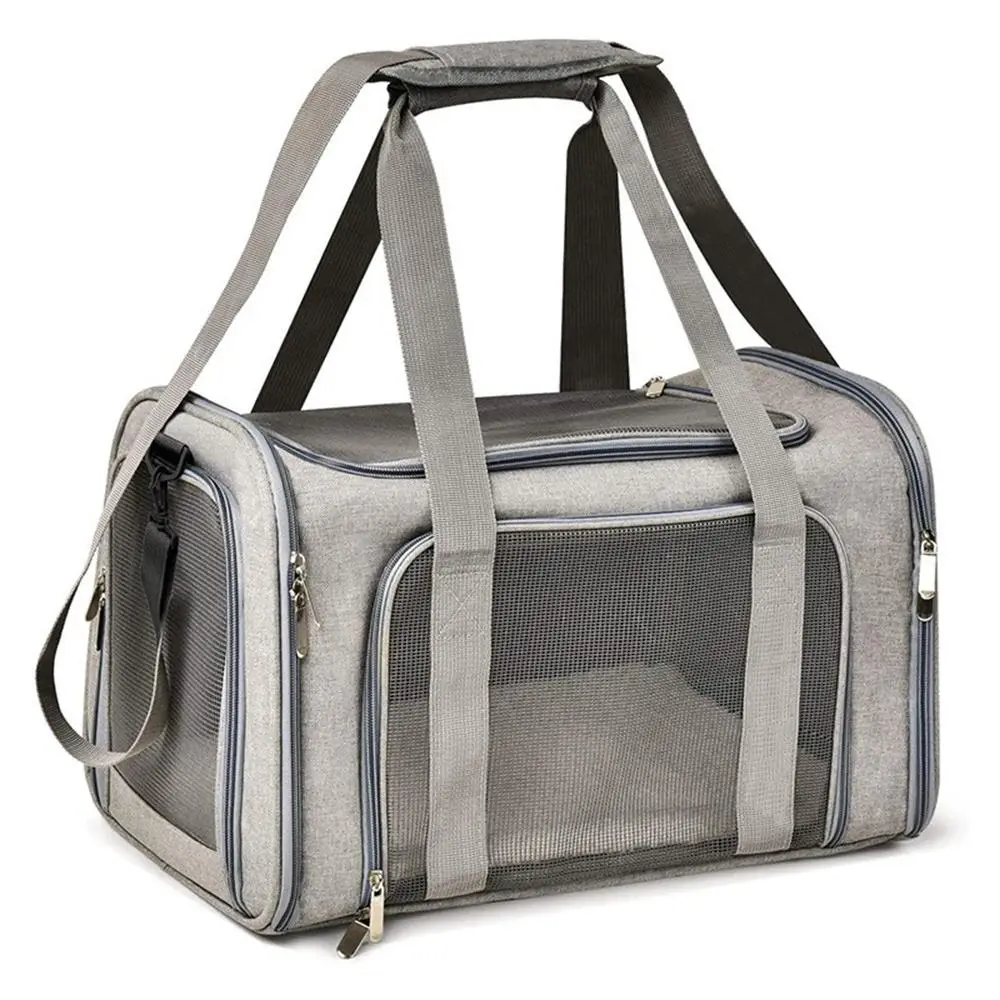 Foldable Pet Carrier Bag, Portable Breathable Pet Carrier Bag, Pet Travel Bag For Dogs & Cats