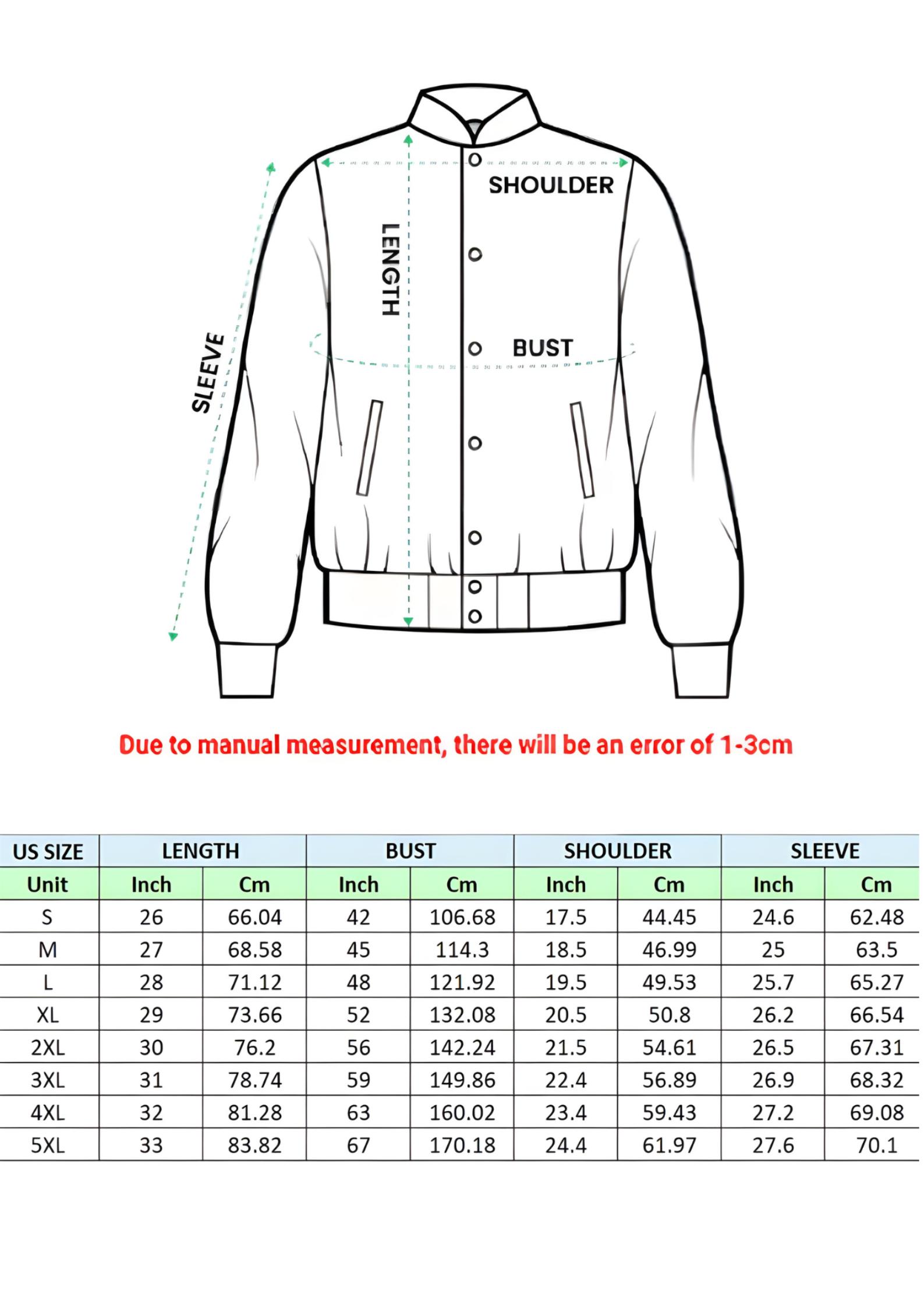 Varsity Jacket To Match Retro Reverse Metallic 5s Ones Move In Silence Graphic All Over Print High-Grade Polyester Custom Baseball Jacket with Snap Closure Elastic Details