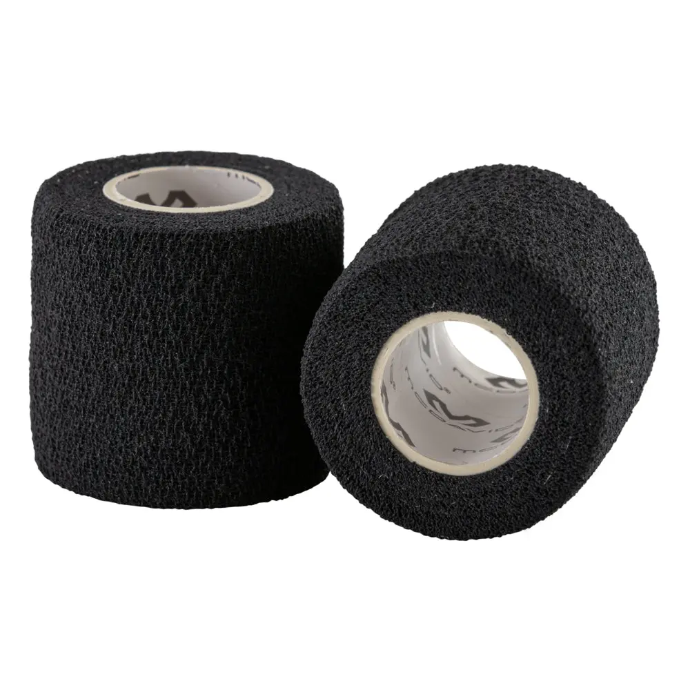 MCDAVID Self-Stick Tape 2-Pack - 90% Cotton Light Support for Muscles & Tendons - 2.75" x 30 Yards - Easy Cut Underwrap for Athletes