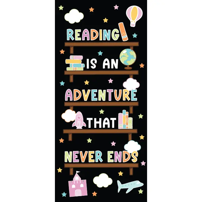 Reading Is An Adventure - Door Decor Kit or Bulletin Door Reading Is An Adventure - Door Decor Kit or Bulletin Door