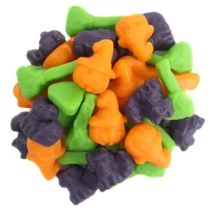 Spooktacular Gummi Mix Assorted Halloween Shaped Gummies Fruity & Chewy Candy Treats - (8oz)