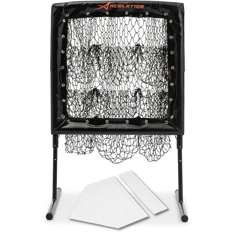 Pitching Net with Strike Zone