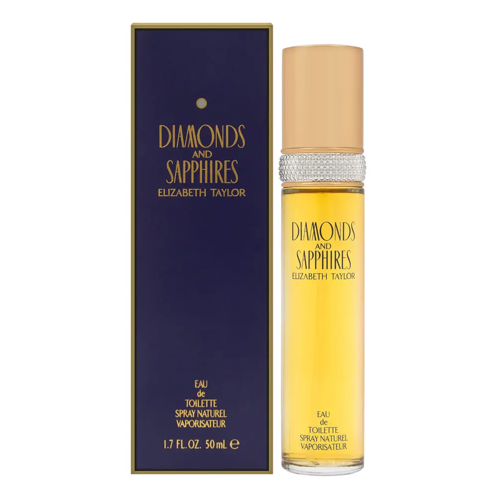 Diamonds & Sapphires by Elizabeth Taylor for Women 1.7 oz Eau de Toilette Spay