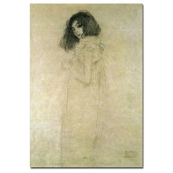 Trademark Fine Art Giclee Print - Portrait of a Young Woman, 1896-97 22" x 32"