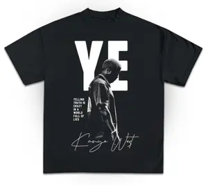 Classic Retro Kanyee T-Shirt Perfect for Music Lovers and Collectors