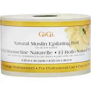 GiGi Natural Muslin Roll - 3.25"x 40 Yards