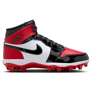Jordan 1 Mid TD Cleat Bred Toe (men) by StockX