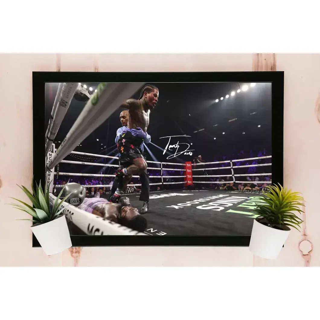 Gervonta Davis Poster, Tank Davis Poste, Gervonta Knocks Out Martin, Boxing