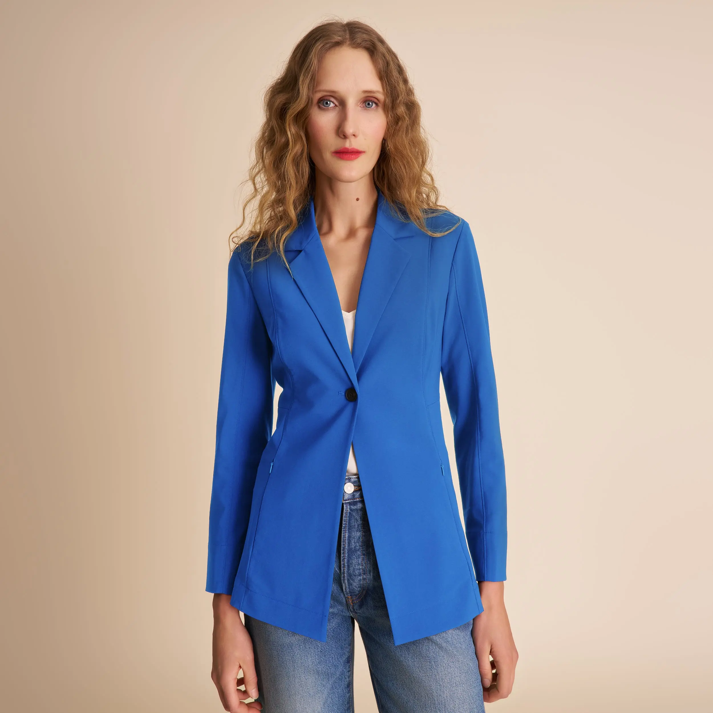 Moreland Travel Blazer - OrigamiTech :: Ocean Blue
