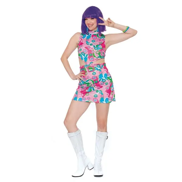 Women's Sexy Groovy Go-Go Costume