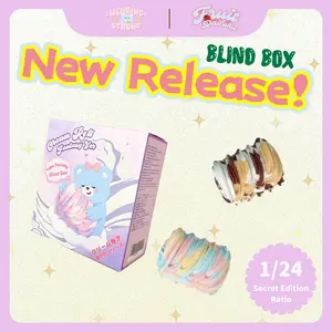 [WenQing Strong] -Cream roll Fantasy Ver.【No returns or exchanges once opened】.taba squishy -blind boxes