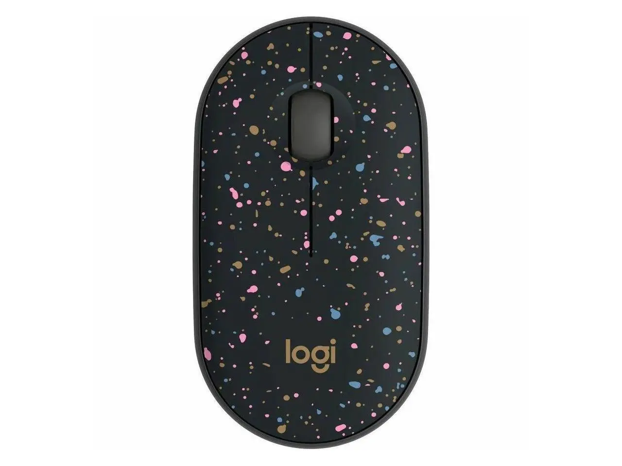Logitech M340 Wireless Ambidextrous Mouse w/Silent Clicks, Speckles 910-007281