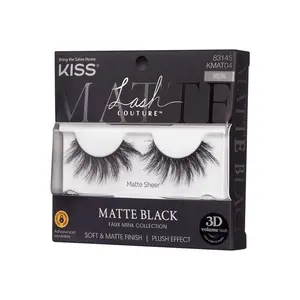 Kiss Lash Couture Matte Black - Matte Sheer