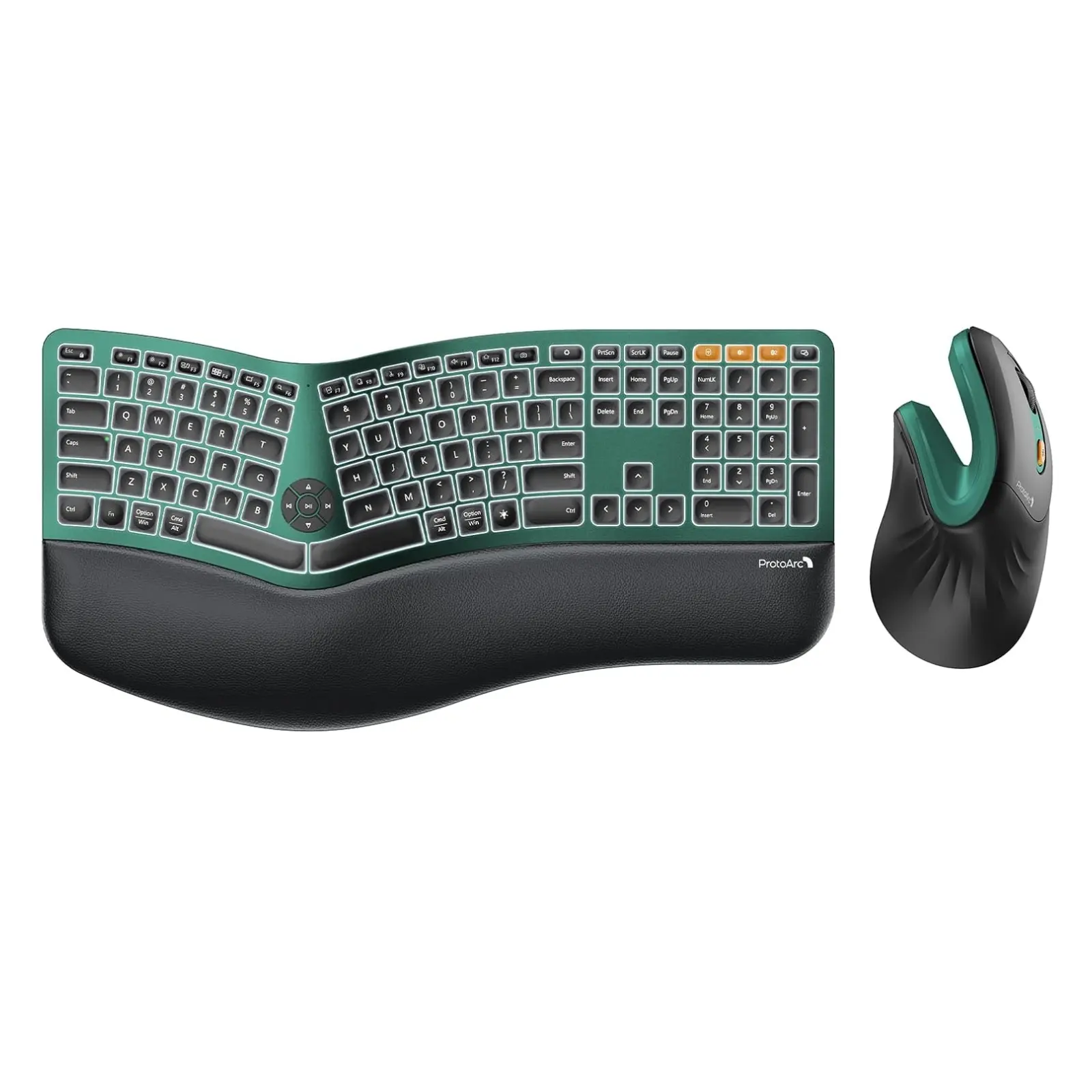 Green keyboard+Green mouse