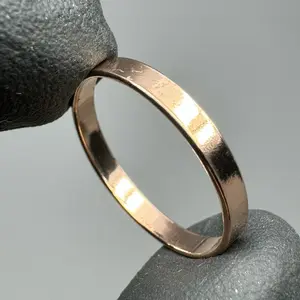 Plain & Simple Rose Gold Filled RING Size 5.0 Small Ring