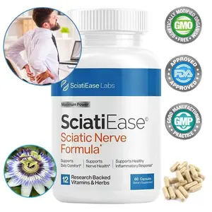 Premium Sciatic Nerve Support Formula – 120 Capsules Supports Healthy