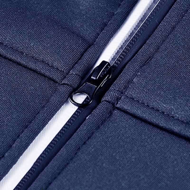 Men's Winter Fleece Hoodie – Thick, warm jacket with an adjustable drawstring hood, ribbed cuffs, and zippered front; perfect for outdoor hikes, jogging, fishing, gym workouts, or casual wear; fleece lining provides wind protection