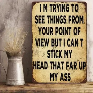 Vintage Metal Sign, Wall Hanging Sign, Vintage Garage Signs, Wall Art for Home Garden Yard Decoration, Garden Decoration Supplies