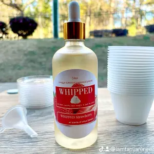 UNIQUE WHIPPED Body Oil (Body Oil & Strawberry Blend) - Refreshing Formula for Nourishing Skincare, Perfect for Enhanced Comfort