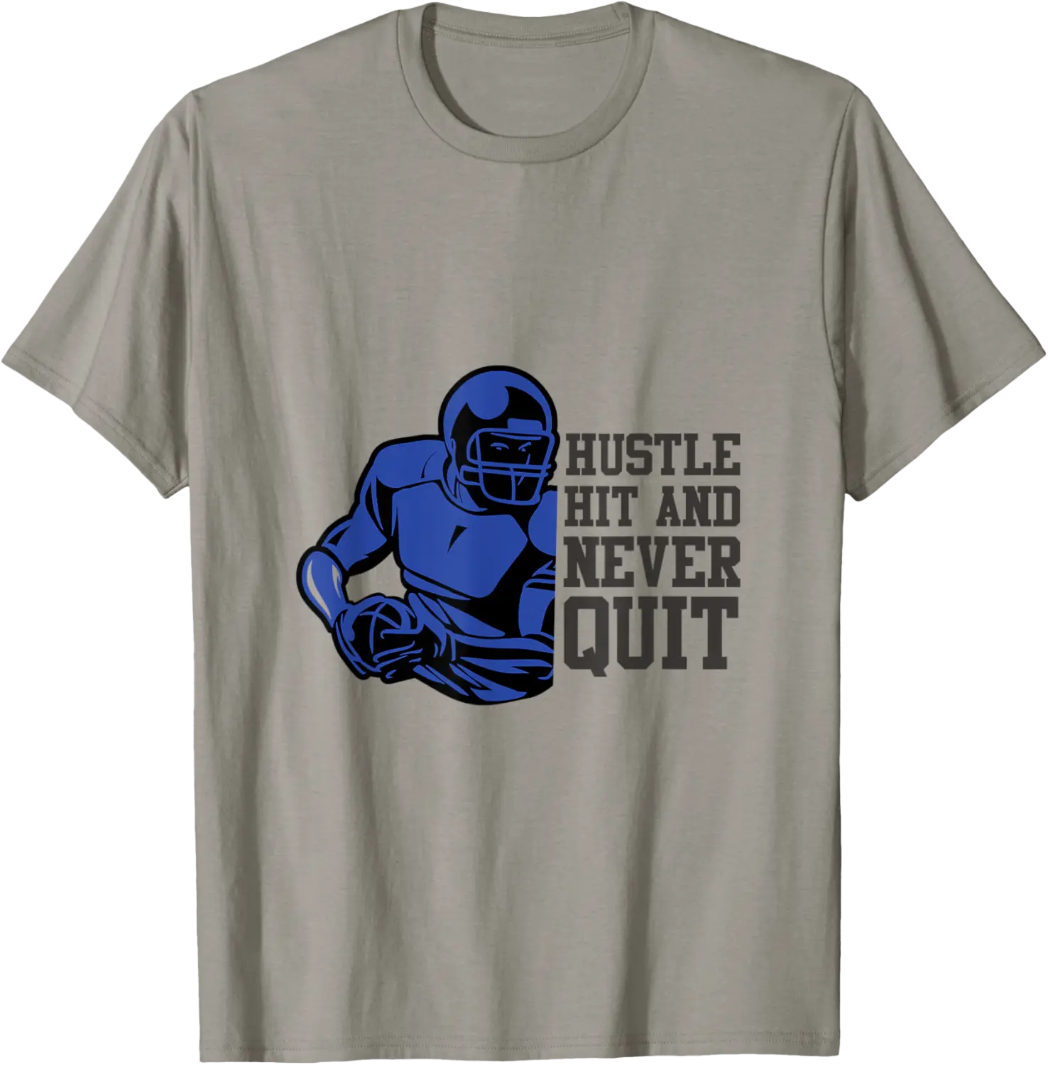 Hustle Hit & Never Quit T-Shirt - Diegoort Shop TPHB0BSMX3ZMB