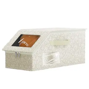 1/2 Pack Hat Organizer for Baseball Caps, Large Capacity Foldable Storage Box, Collapsible Bins for Hats Toys, Space-Saving Home Bedroom Organizer (Box Only)