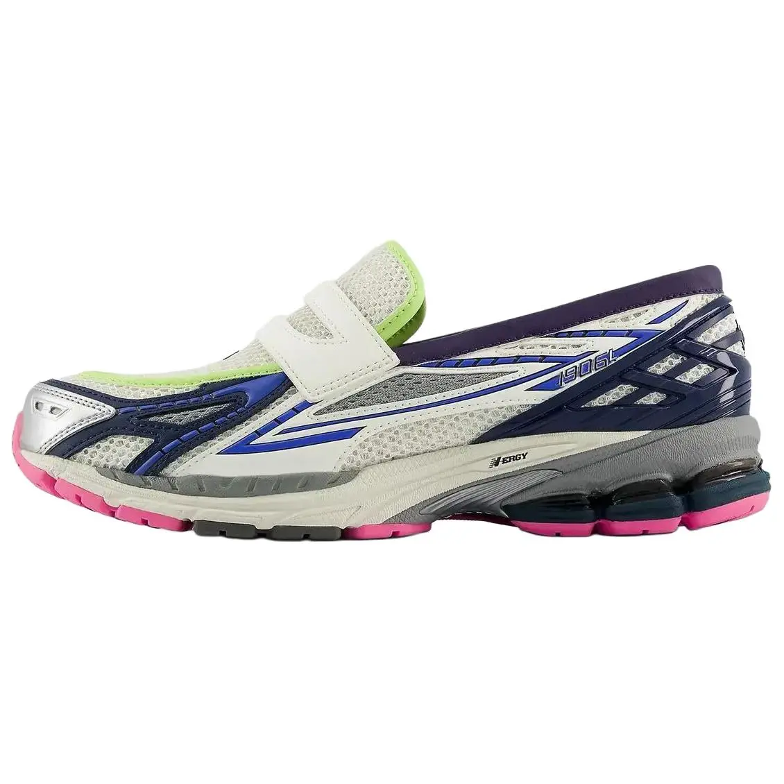 New Balance 1906L Unisex Athletic Performance Sneakers - Neon Silver Metallic, True To Size, Durable Rubber Sole, Roomy Fit